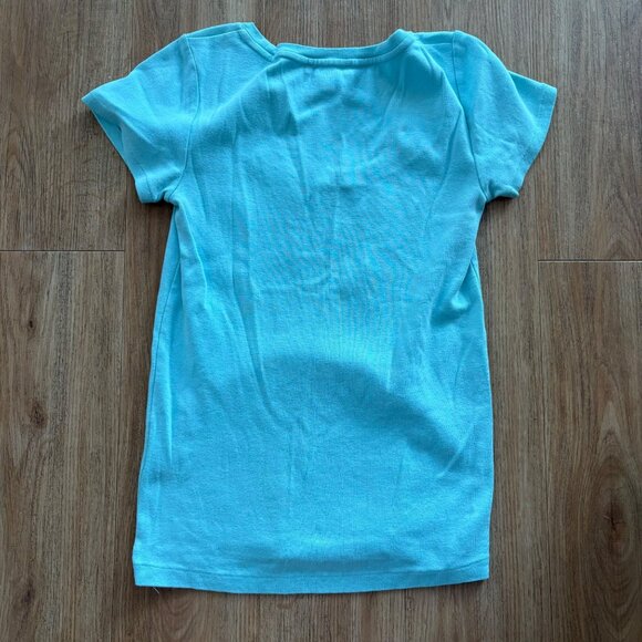 Ralph Lauren Short Sleeve Scoop Neck Shirt Blue Women’s Size M - Picture 3 of 7